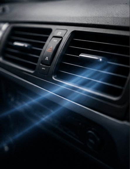 Vehicle air conditioning servicing at RJR
