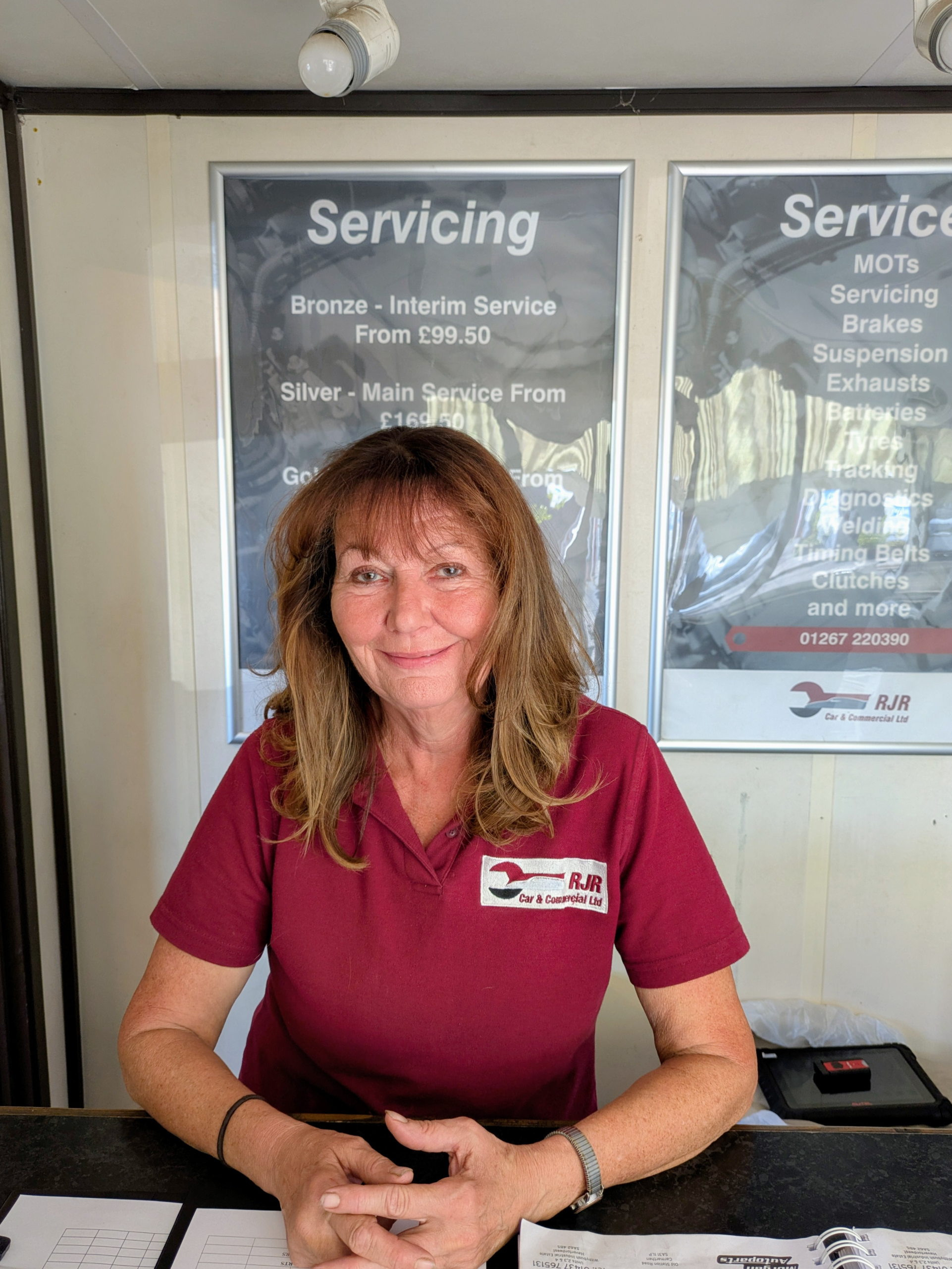 Jill, owner and admin manager at RJR Car and Commercial
